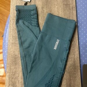 Gymshark Energy Seamless Leggings- Blue Stone